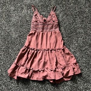 Shein back tie dress size large